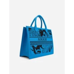 Nikkie Dante Medium Shopper Dresden Blue -Mode Tassen Verkoopwinkel image 7779