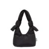 Lefrik Biwa Schoudertas Mini Puffy Black -Mode Tassen Verkoopwinkel image 7866