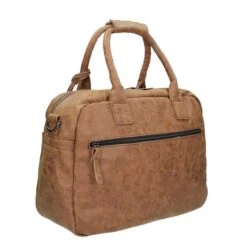 Wimona Alessia Schoudertas Cognac -Mode Tassen Verkoopwinkel image 7877