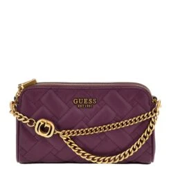 Guess Gracelynn Status Shoulder Bag Plum