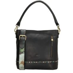 Micmacbags Masterpiece Schoudertas Zwart