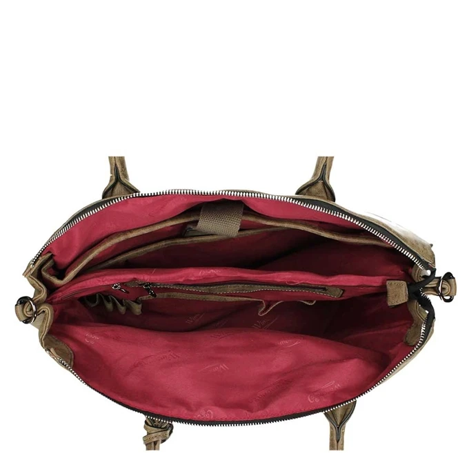 Wimona Fabiana Dames Laptoptas taupe Wimona Fabiana Dames Laptoptas Taupe -Mode Tassen Verkoopwinkel image 8030
