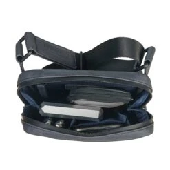 Leonhard Heyden Den Haag Messenger Bag XS Grey -Mode Tassen Verkoopwinkel image 8066