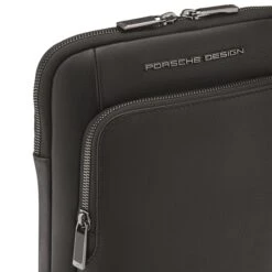 Porsche Design Roadster Leather Shoulderbag S Black -Mode Tassen Verkoopwinkel image 8072