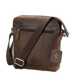 Leonhard Heyden Salisbury Messenger Bag S Brown -Mode Tassen Verkoopwinkel image 8089