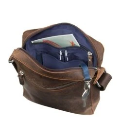 Leonhard Heyden Salisbury Messenger Bag S Brown -Mode Tassen Verkoopwinkel image 8091