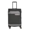 Travelite Viia 4 Wheel Trolley M Expandable Anthracite -Mode Tassen Verkoopwinkel image 810