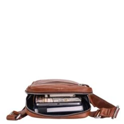 Leonhard Heyden Cambridge Shoulderbag S Cognac 4 Leonhard Heyden Cambridge Shoulderbag S Cognac -Mode Tassen Verkoopwinkel image 8107