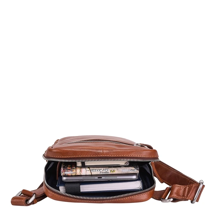 Leonhard Heyden Cambridge Shoulderbag S cognac Leonhard Heyden Cambridge Shoulderbag S Cognac -Mode Tassen Verkoopwinkel image 8107