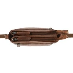 The Chesterfield Brand Laos Schoudertas Cognac -Mode Tassen Verkoopwinkel image 8124