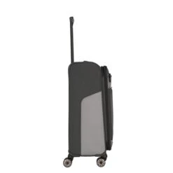 Travelite Viia 4 Wheel Trolley M Expandable Anthracite -Mode Tassen Verkoopwinkel image 814