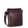 Leonhard Heyden Cambridge Messenger Bag S Red Brown -Mode Tassen Verkoopwinkel image 8165