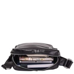 Leonhard Heyden Cambridge Shoulderbag S Black -Mode Tassen Verkoopwinkel image 8177