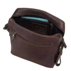 Leonhard Heyden Dakota Messenger Bag XS Brown -Mode Tassen Verkoopwinkel image 8204