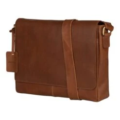 Burkely Vintage Juul Messenger Bag Cognac -Mode Tassen Verkoopwinkel image 8221