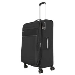 Travelite Miigo 4 Wheel Trolley L Expandable Black -Mode Tassen Verkoopwinkel image 840