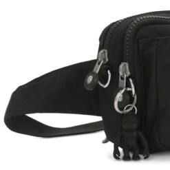 Kipling Abanu Multi Schoudertas Black Noir -Mode Tassen Verkoopwinkel image 8409