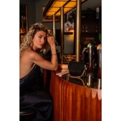 MÔSZ Kris Crossbody Phonebag Studs Black -Mode Tassen Verkoopwinkel image 8458