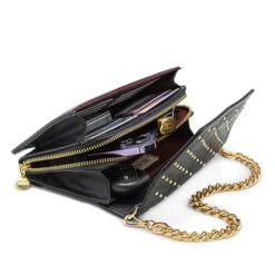 MÔSZ Kris Crossbody Phonebag Studs Black -Mode Tassen Verkoopwinkel image 8460