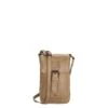 Micmacbags Porto Telefoontasje Taupe -Mode Tassen Verkoopwinkel image 8512