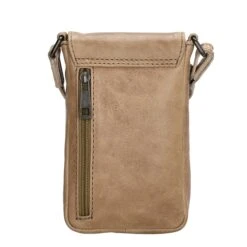 Micmacbags Porto Telefoontasje Taupe -Mode Tassen Verkoopwinkel image 8514