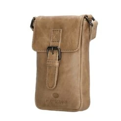 Micmacbags Porto Telefoontasje Taupe -Mode Tassen Verkoopwinkel image 8515