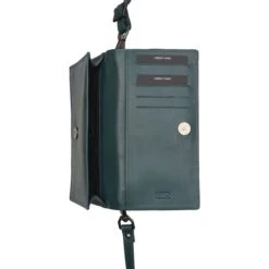 Burkely Nocturnal Nova Phone Bag Dark Green -Mode Tassen Verkoopwinkel image 8529