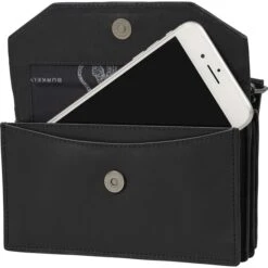 Burkely Nocturnal Nova Phone Bag Zwart -Mode Tassen Verkoopwinkel image 8561