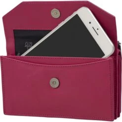 Burkely Nocturnal Nova Phone Bag Fuchsia -Mode Tassen Verkoopwinkel image 8594