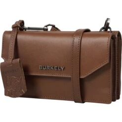 Burkely Nocturnal Nova Phone Bag Cognac -Mode Tassen Verkoopwinkel image 8651