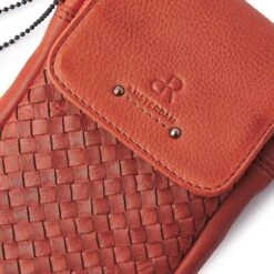 DR Amsterdam Tampa Braided Schoudertas Orange 5 DR Amsterdam Tampa Braided Schoudertas Orange -Mode Tassen Verkoopwinkel image 8664