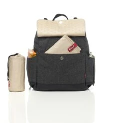 Babymel Robyn Convertible Backpack Tweed 6 Babymel Robyn Convertible Backpack Tweed -Mode Tassen Verkoopwinkel image 8700