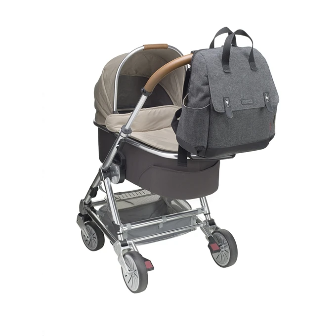 Babymel Robyn Convertible Backpack tweed Babymel Robyn Convertible Backpack Tweed -Mode Tassen Verkoopwinkel image 8704