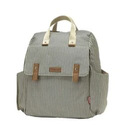 Babymel Robyn Convertible Backpack Navy Stripe