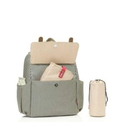 Babymel Robyn Convertible Backpack Navy Stripe -Mode Tassen Verkoopwinkel image 8734