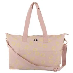 Trixie Lemon Squash Diaper Bag Soft Pink