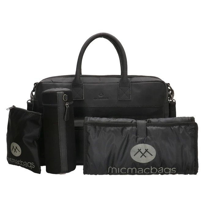 Micmacbags Oklahoma Luiertas zwart Micmacbags Oklahoma Luiertas Zwart -Mode Tassen Verkoopwinkel image 8845