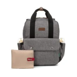 Babymel Georgi ECO Convertible Backpack Grey -Mode Tassen Verkoopwinkel image 8854