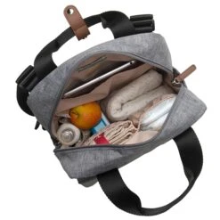 Babymel Georgi ECO Convertible Backpack Grey -Mode Tassen Verkoopwinkel image 8855