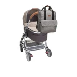 Babymel Georgi ECO Convertible Backpack Grey -Mode Tassen Verkoopwinkel image 8858
