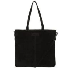 Mozz Momsbag Shopper Suede Black
