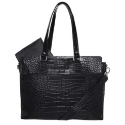 Mozz Croco Savanna Luiertas Black Croco
