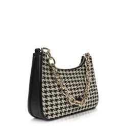 Inyati Dinah Tweed Crossbody Black/white -Mode Tassen Verkoopwinkel image 9003