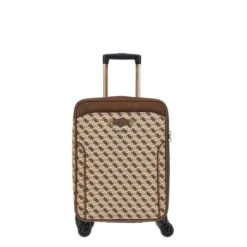 Guess Izzy 18 In 8-Wheeler Brown Logo