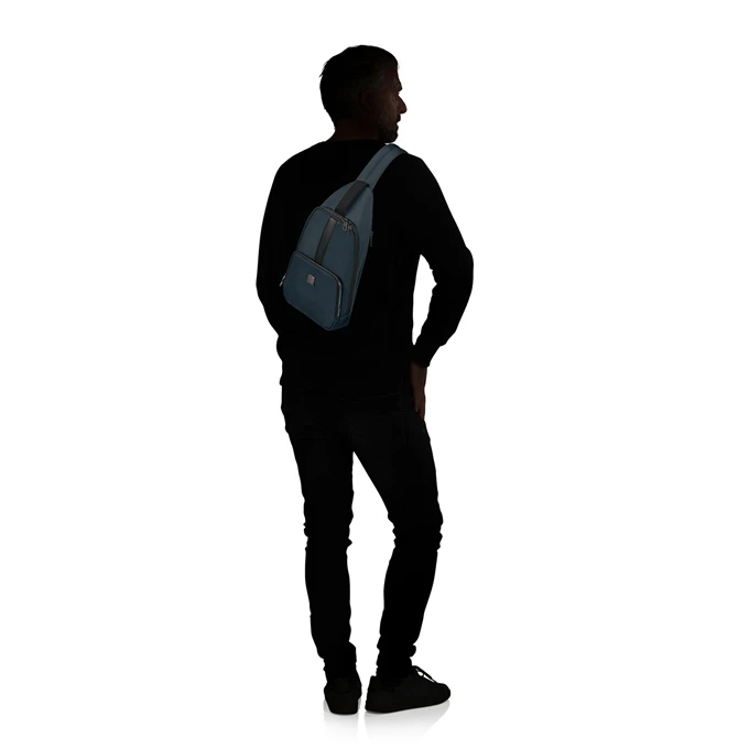 Samsonite Sacksquare Slingbag M blue Samsonite Sacksquare Slingbag M Blue -Mode Tassen Verkoopwinkel image 9133