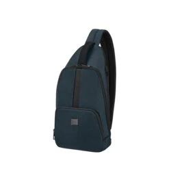 Samsonite Sacksquare Slingbag M Blue 5 Samsonite Sacksquare Slingbag M Blue -Mode Tassen Verkoopwinkel image 9135
