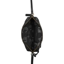 Burkely Drowsy Dani Phonebag Zwart -Mode Tassen Verkoopwinkel image 9166