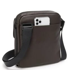 Tumi Alpha Bravo Barksdale Junior Crossbody Dark Brown -Mode Tassen Verkoopwinkel image 9175