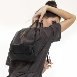 Aunts & Uncles Mrs. Whoopie Pie Shoulderbag / Clutch Black Smoke -Mode Tassen Verkoopwinkel image 9179