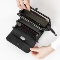 Aunts & Uncles Mrs. Whoopie Pie Shoulderbag / Clutch Black Smoke -Mode Tassen Verkoopwinkel image 9183